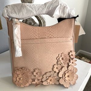 Frye Melissa Floral Swing Pack Natural